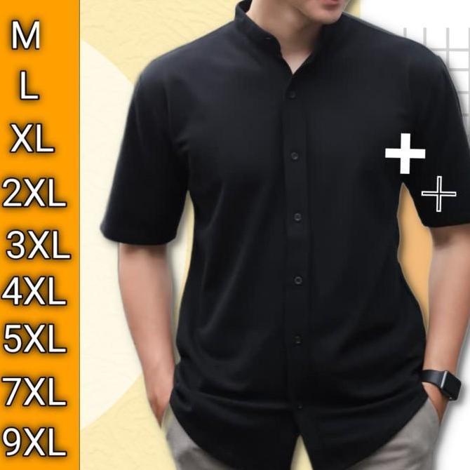 Kemeja Polo Jumbo Pique Lacos Kerah Ciangi Shanghai BIG SIZE