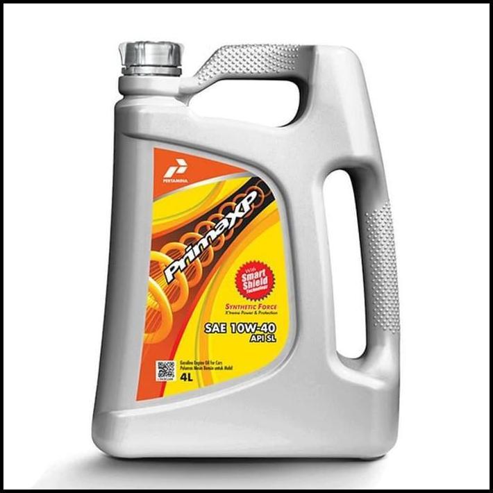 HOT DEAL PRIMA XP 10W-40 OLI PELUMAS MESIN MOBIL 10W40 GALON 