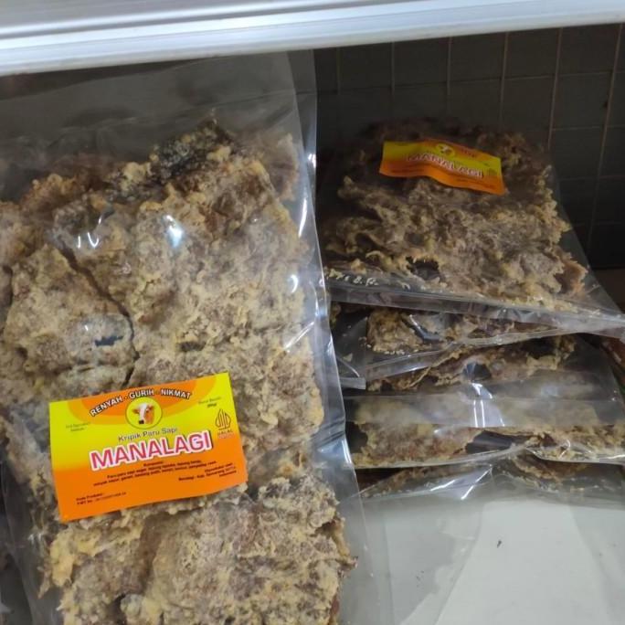 Keripik Paru Goreng/ Paru sapi / KERIPIK PARU/ PARU SAPI 200gr enak