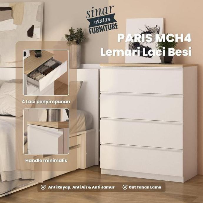 Promo Lemari Laci Laci Besi 4 Susun Serba Guna