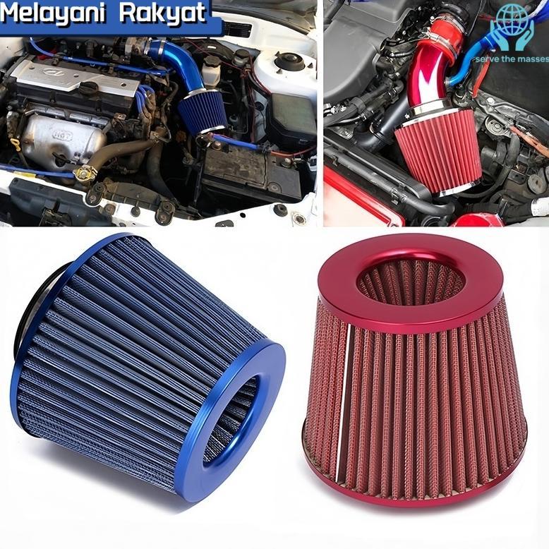 76mm Filter Udara Mobil Universal Open Air Filter Universal OPEN FILTER