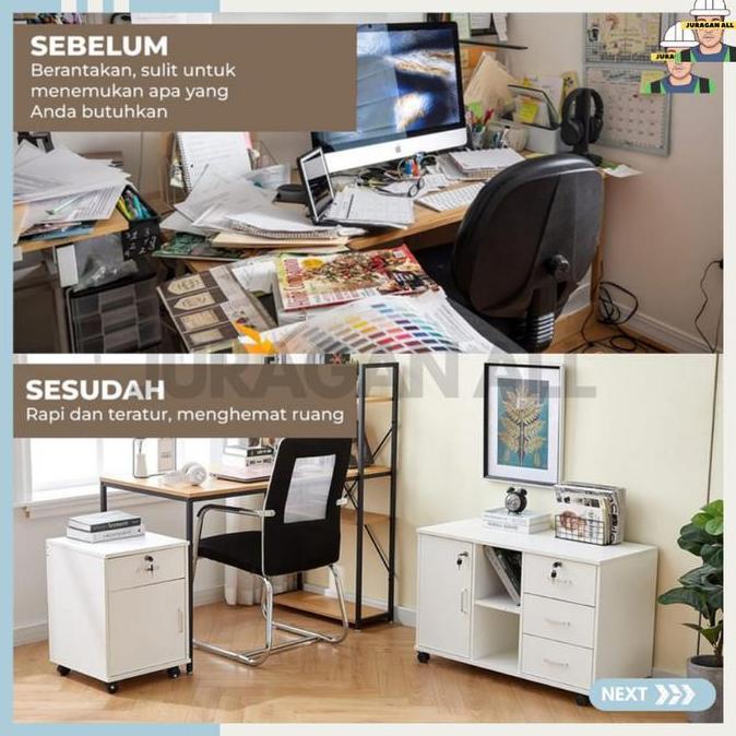 Sale Rak Drawer / Rak Drawer Kayu / Rak Drawer Kantor / Rak Laci Kantor / Lemari Drawer Dorong / Lac