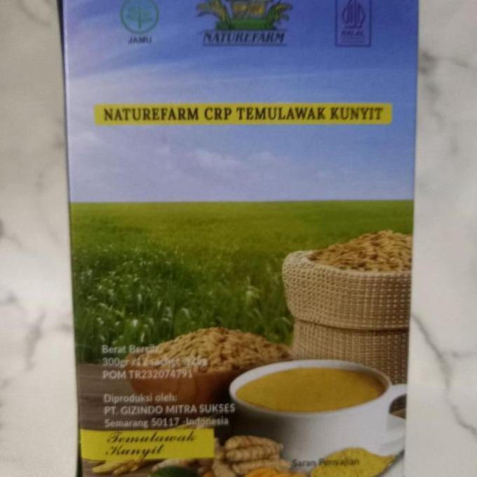 TEPUNG MATA BERAS / CRP RASA KUNYIT TEMULAWAK