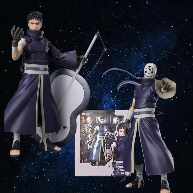 READY ACTION FIGURE NARUTO SERIES SHF UCHIHA OBITO