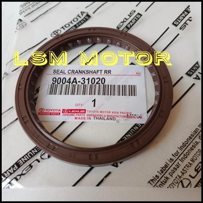 DISKON OIL SEAL OIL SEAL CRANKSHAFT BELAKANG AVANZA RUSH TERIOS GRANDMAX AGYA
