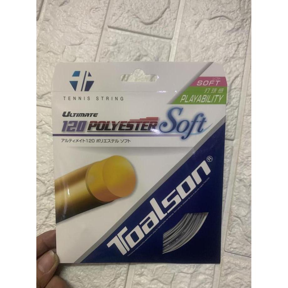 Senar Tenis Toalson Ultimate Polyester 120 Soft Original