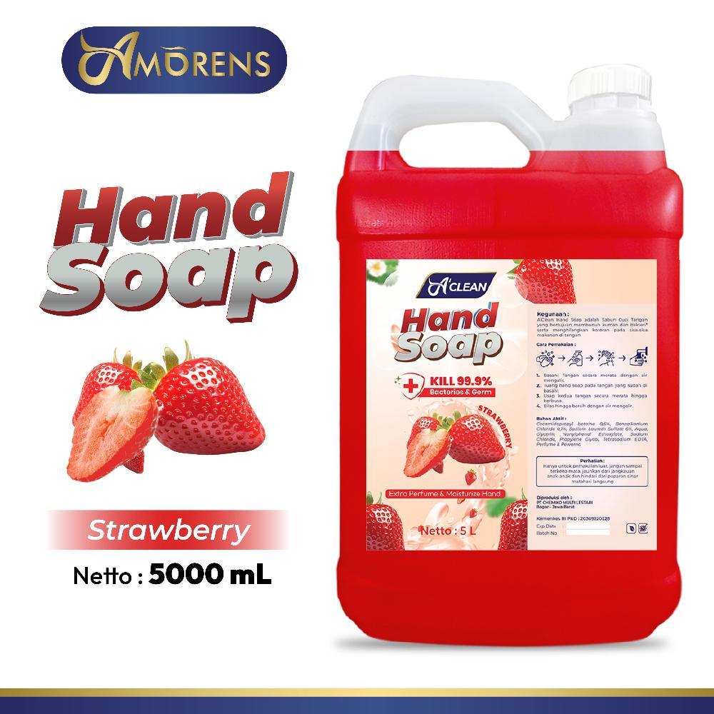 NEW AMORENS Sabun Cuci Tangan 5 Liter A Clean Care [terbaik][terlaris]