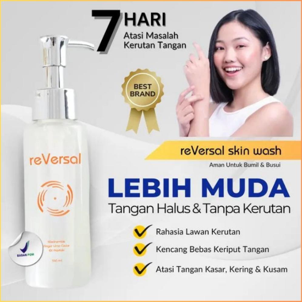 NEW Reversal Skin Wash Untuk Kulit Tangan Keriput | cream tangan kering dan keriput, cream tangan ke