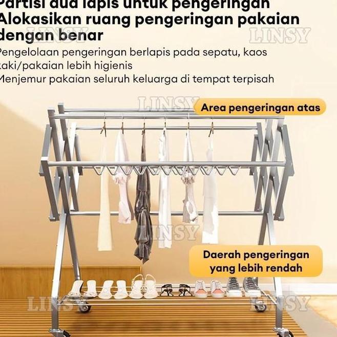 Jemuran Baju Lipat Jemuran Baju Stainless Steel Jemuran Pakaian Minimalis Jemuran Pakaian Stainless 