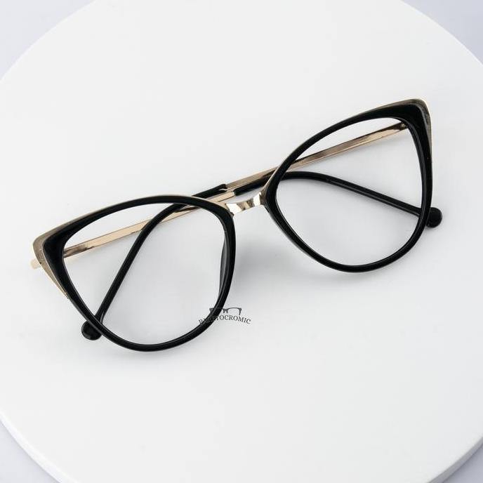 Kvinna- Frame Kacamata Carmen | Plus Minus Lensa Anti Radiasi Blueray Photocromic Bluecromic Biru Ey