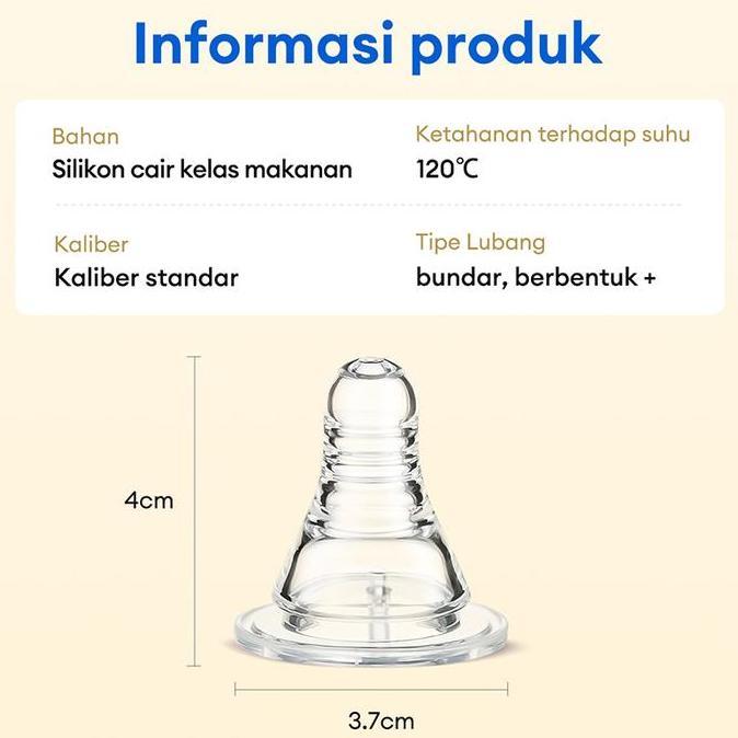 Utrustning- 20Pcs Karet Dot Botol Susu Dot Bayi Botol SusuCodDot Bayi Peristaltic Neck &Wide-Neck Ba