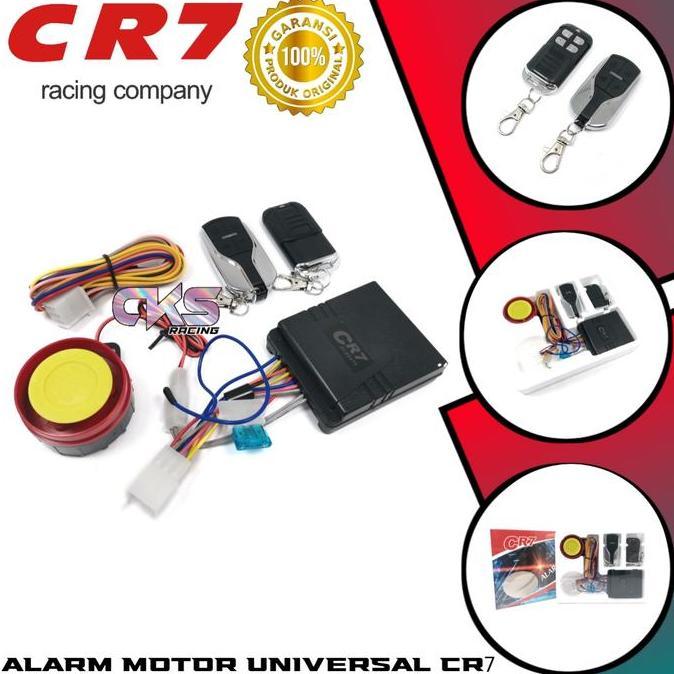 Promo ALARM MOTOR CR7 REMOT STARTER CR7 ALARM ANTI MALING CR7 ALARM SYSTEM Diskon