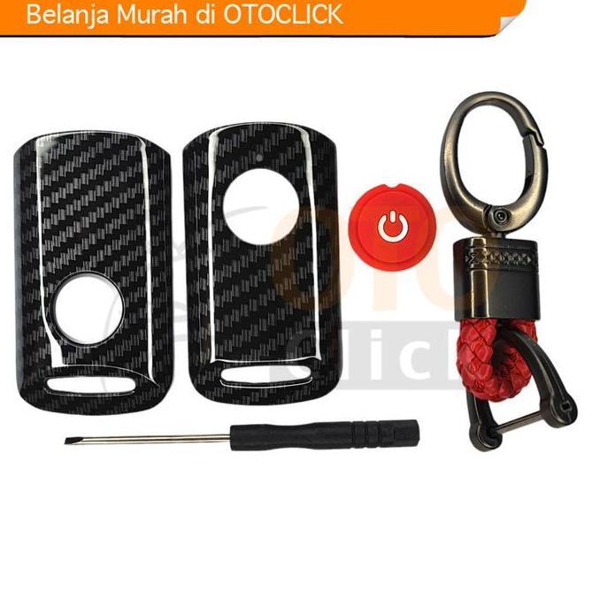 Promo Cover Remote Sarung Kunci Smartkey Carbon Case Yamaha XMax Diskon