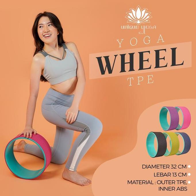 Yoga Wheel TPE / Sports Yoga Wheel Yoga Roller Rad for Back Pain / Wheel Yoga Pilates