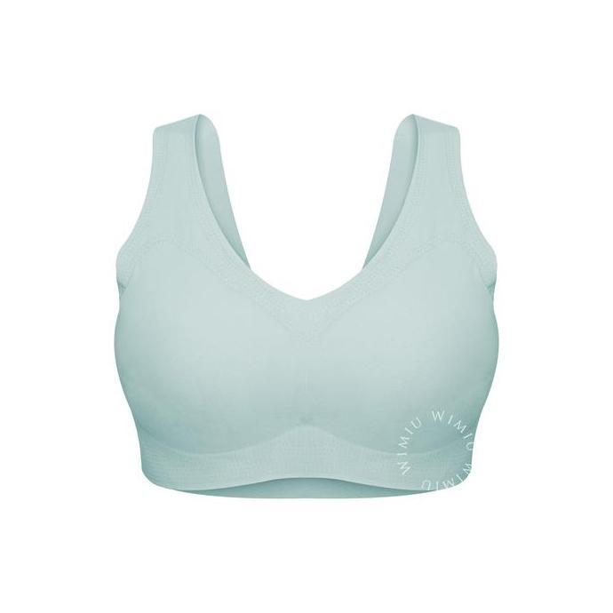 WIMIU BH Seamless Jumbo Bra Seamless Sport Bra Wanita Tanpa Kait 100064