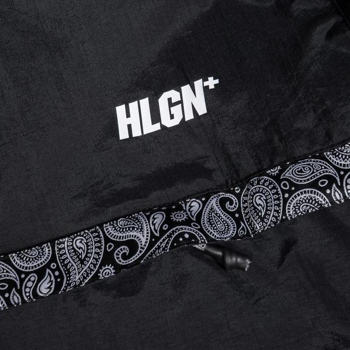 HOOLIGANS Jacket Cagoule WIM Paisley Black  Jaket Casual Polyester