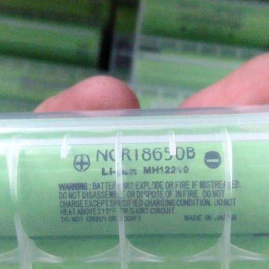 PANASONIC 18650 BATRE NCR18650B 3400MAH LI-ION BATERAI ORIGINAL JAPAN