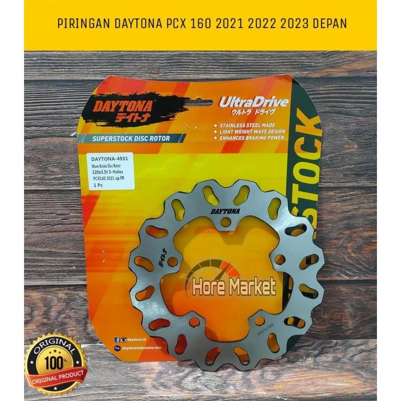 Piringan Cakram Depan Honda Pcx 160 2021 2022 2023 Abs Non Abs