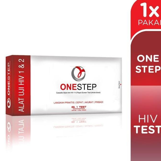 OneStep Alat Uji HIV 1 & 2 - One Step HIV Test Kit