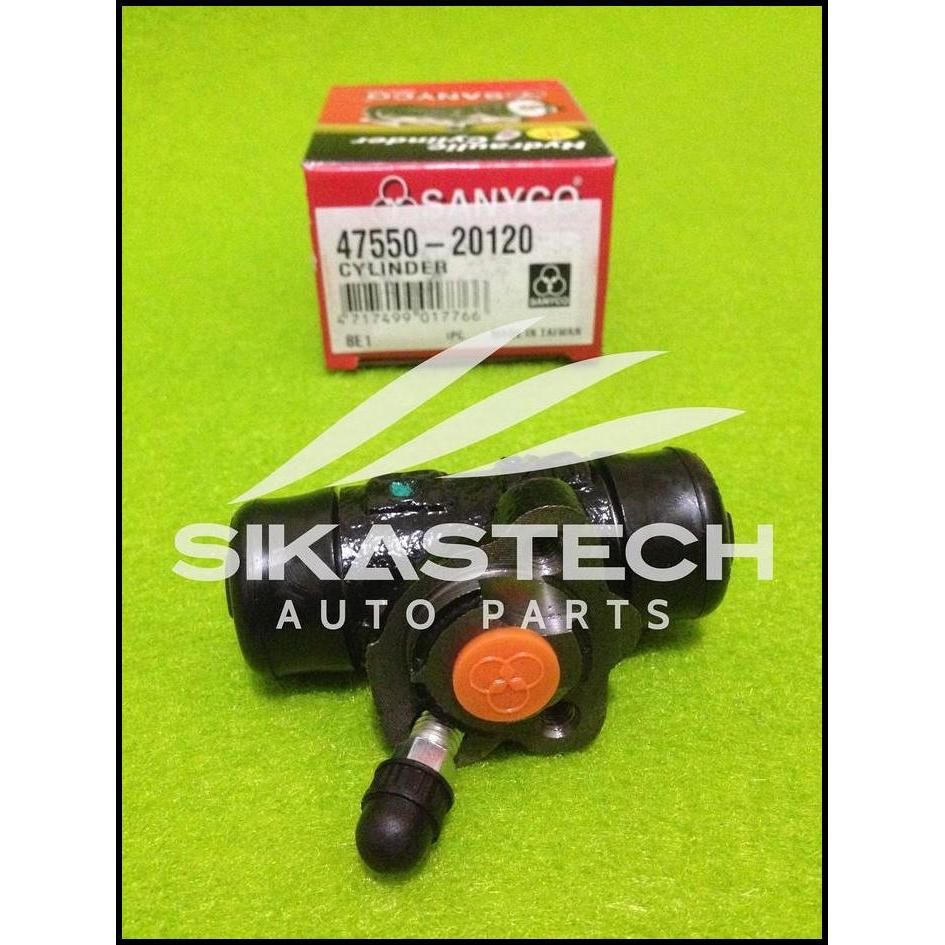 BEST DEAL SANYCO 47550-20120 RIGHT REAR WHEEL BRAKE CYLINDER MASTER REM BELAKANG KANAN 11/16" TOYOTA