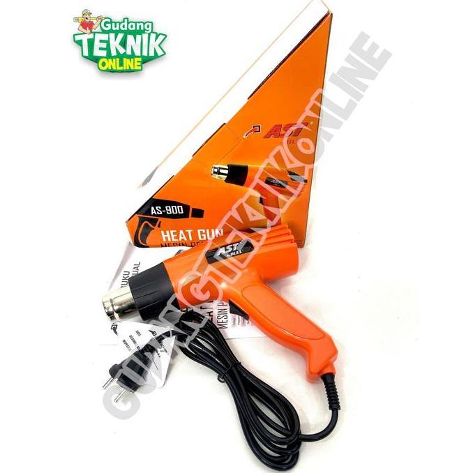 VIST Heat Gun AST AS-900 / Alat Pemanas Hotgun Heatgun Hot Air Gun AS900 - Mesin Hot Heat Gun 900wat