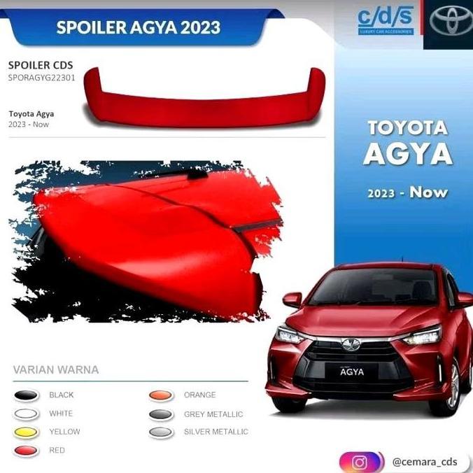 TREBA Spoiler Ayla 2023 s/d 2025 / spoiler Agya 2023 s/d 2025