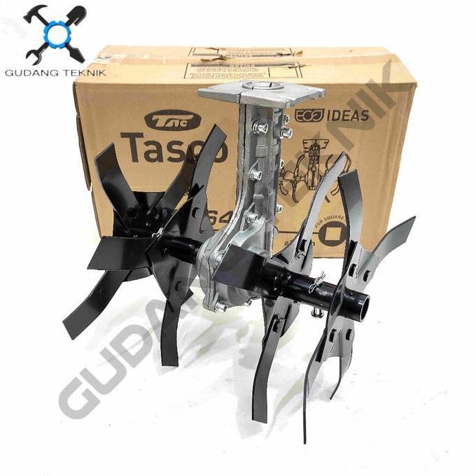 TREBA Mini Tiller Cultivator TMT264C TMT267C TASCO / Head Weeder Weeding Kepala Mata Bajak AS Segi 4