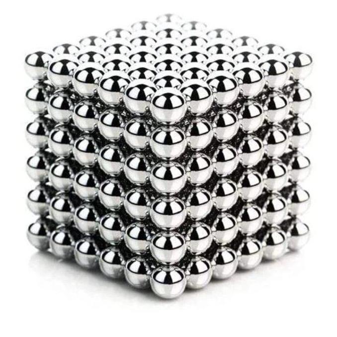 BOLA MAGNET 3MM STRONG NEODYMIUM MAGNETIC BALL MAINAN ANAK BULAT KECIL BALLS TOYS ISI 216 PCS