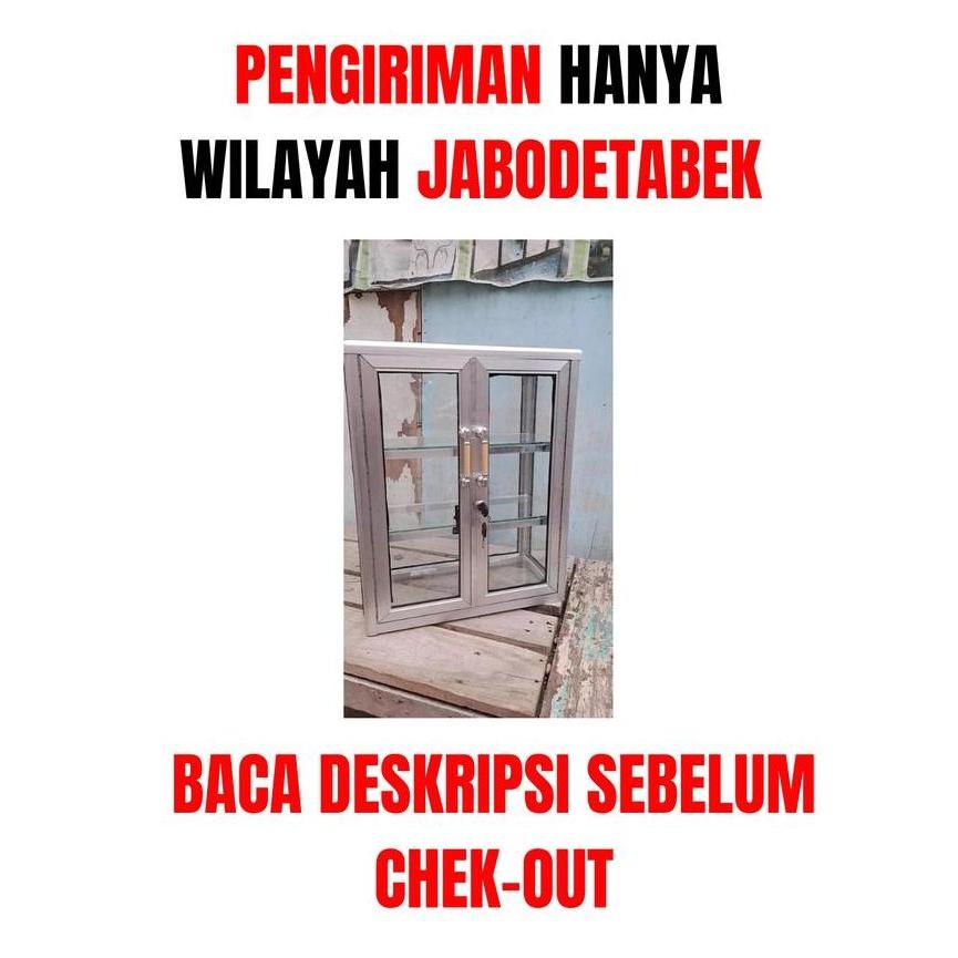 Terlaris Baca Deskripsi / Cht Toko / Etalase Roko/Etalase Jualan/Etalase50*25*50/Etalase Warung/Etal