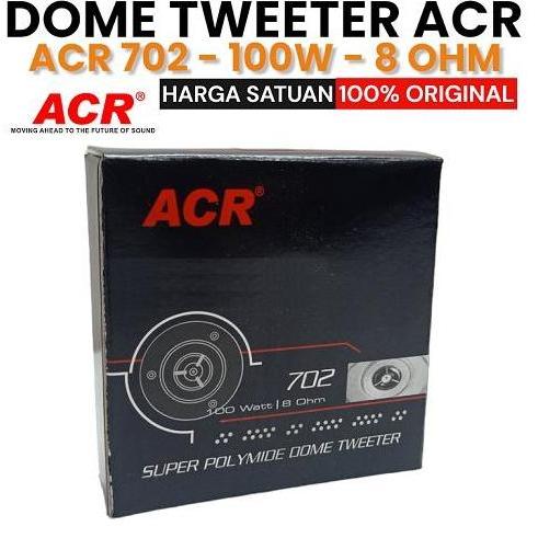 TWEETER ACR 701 TWITTER MAGNET - SUPER POLYMIDE DOME TWEETER 100W 8OHM SPEAKER TWETER