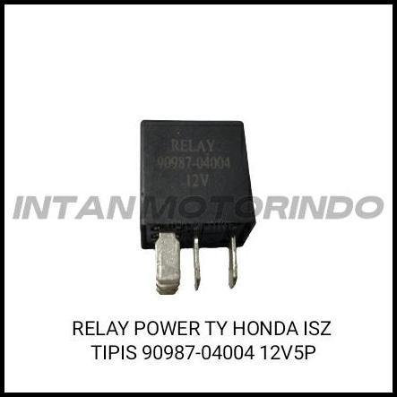 TERLARIS LOKAL RELAY POWER TOYOTA HONDA ISUZU TIPIS 90987-04004 12V 5P 
