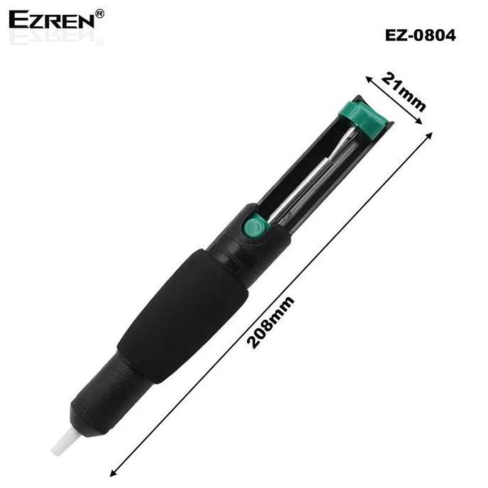 Saldatura- Ezren Ez-0804 Penyedot Timah Pump Soft Handle Anti-Slip Double Ring