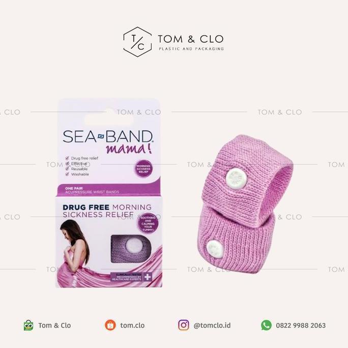 Seaband Mama / Gelang Kesehatan Anti Mual Untuk Ibu Hamil. Sea Band