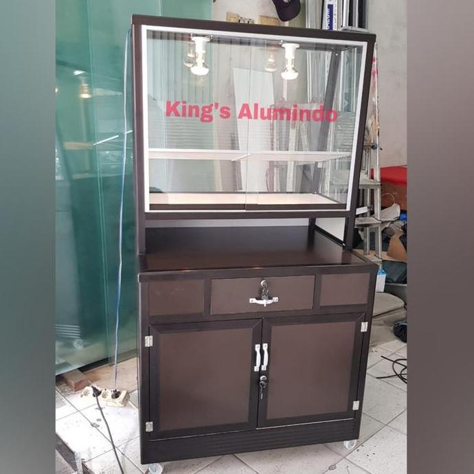 Terlaris Gerobak Fried Chicken/Etalase Kfc /Etalase Ayam Goreng/Gerobak Ayam Goreng