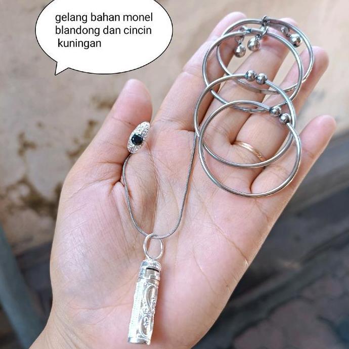 set gelang bayi 3 bulanan sepuhan perak Perempuan Laki-laki Harian Pelapisan Logam