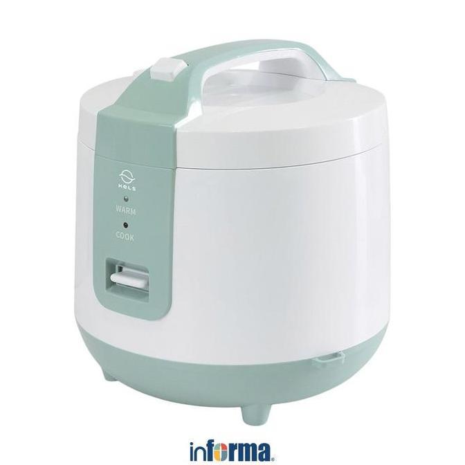 Kels 1.8 Ltr Rice Cooker - Hijau