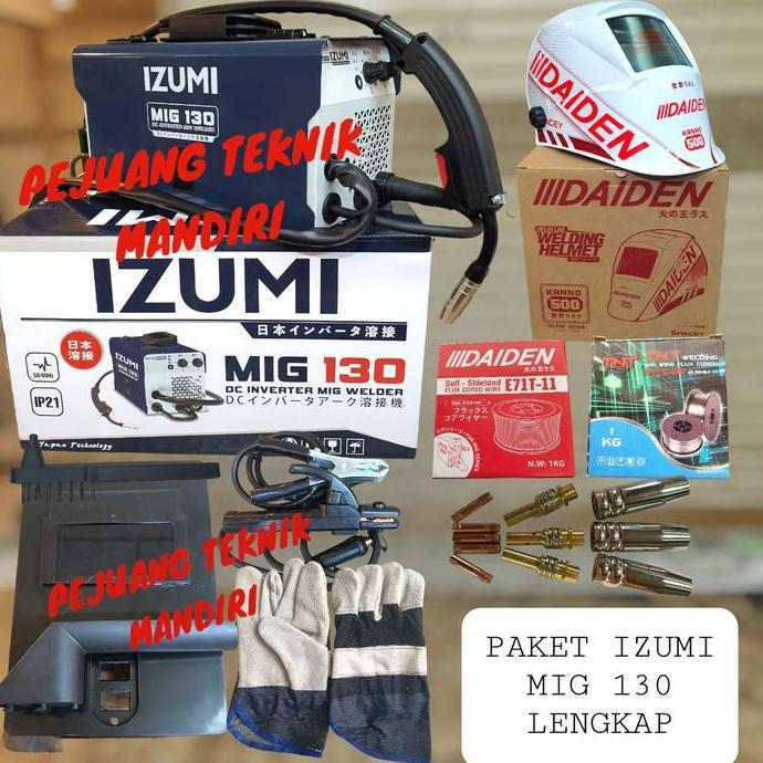 Saldatura- Mesin Las Co2 Izumi Mig 130 / Trafo Las Izumi Mig 130 / Izumi Mig 130
