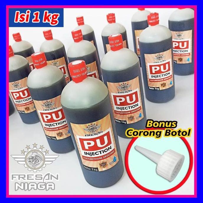 Potere- Pu Injection Polyurethane Grouting Cairan Injeksi Kebocoran Beton Waterproofing Polyurethane