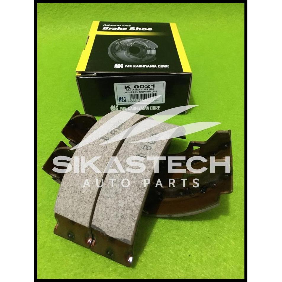 DISKON MK KASHIYAMA 47430-87505-000 SET REAR BRAKE SHOE KIT / KAMPAS REM TROMOL SEPATU RODA BELAKANG