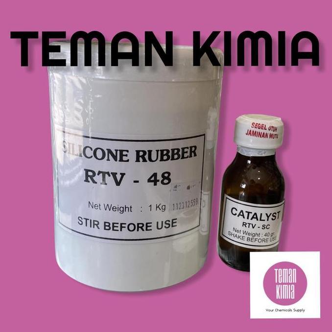 Potere- Silicone Rubber Rtv 48 + Katalis
