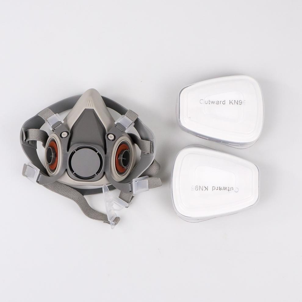 Sicco Masker Gas Respirator - 6200 - Safety - Cat Pylox - Pilok - Samuray - Samuraipaint -  Air Brus