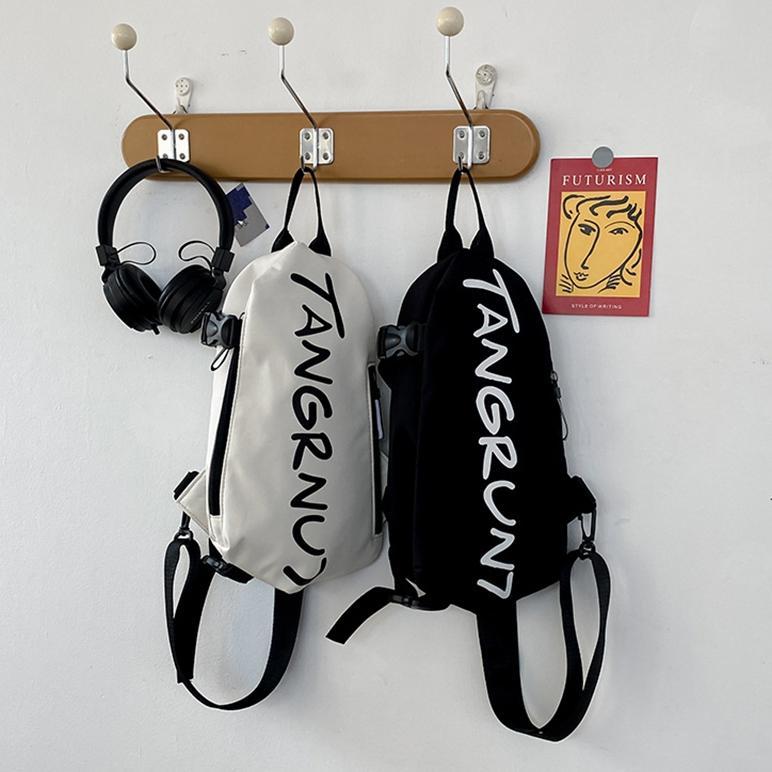 HOT DEALS Tas Selempang Wanita & Pria Crossbody Sling Bag Pinggang Sederhana Kekinian Sport Versatil