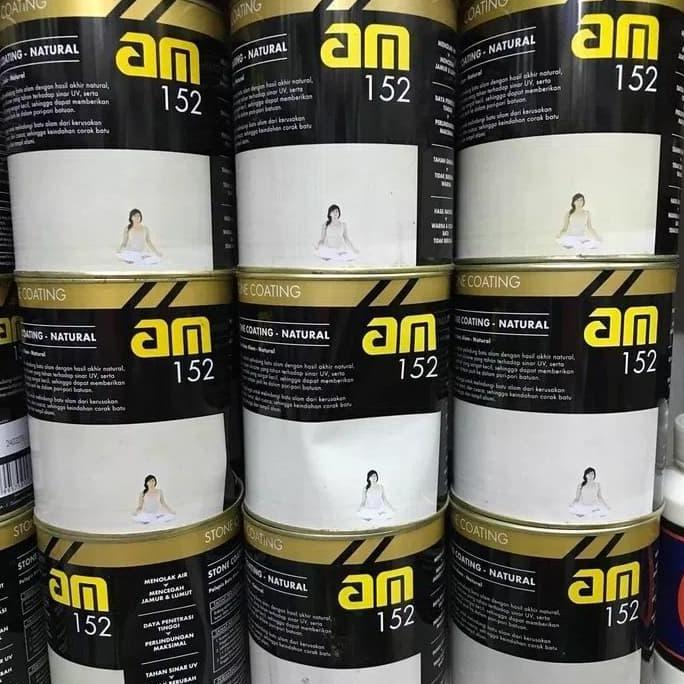 Attrezzo- Cat Pelapis Batu Alam Vernis Am 152 Am152 Stone Coating Natural (Doff)