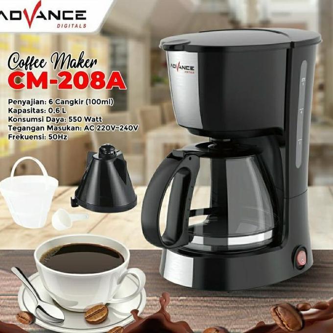 ADVANCE COFFEE MAKER CM-208A
