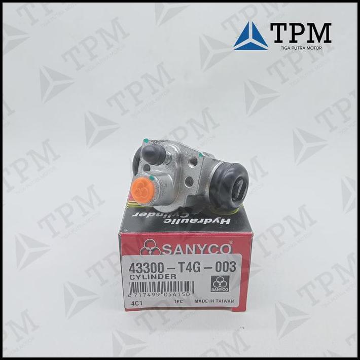 TERBARU WHEEL CYLINDER MASTER REM BELAKANG HONDA JAZZ GK5 43300-T4G-003 SANYCO 