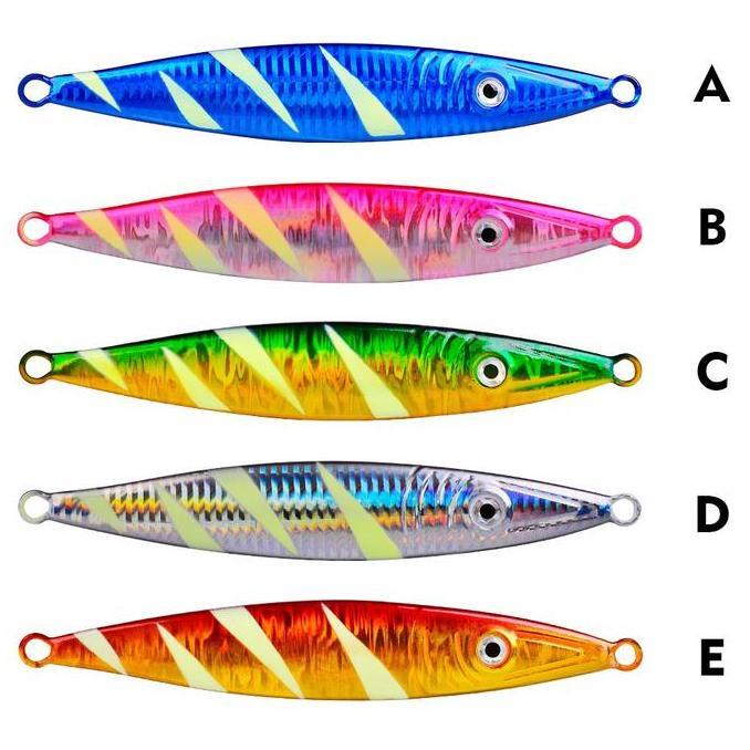 Tsurizao- Proberos Umpan Metal Jig Bercahaya 60-200G Mj048