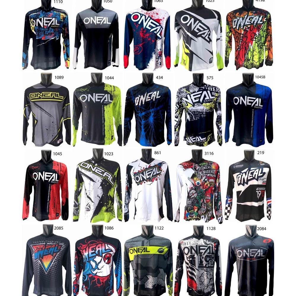 CUCI GUDANG Baju Jersey Balap Sepeda Free Nickname Lengan Panjang 3025 Indonesia