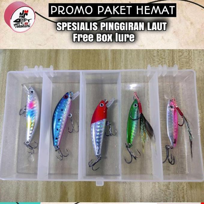 Tsurizao- Micro Jig 10 Gram + Minnow Sinking Lure Pancing