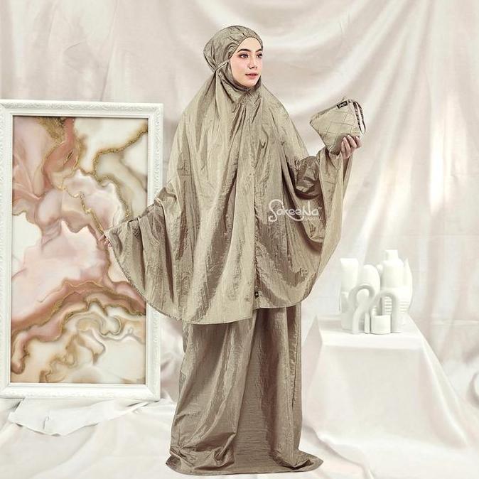 Mukena Sakeena - Parasut Traveling Premium Dewasa Jumbo