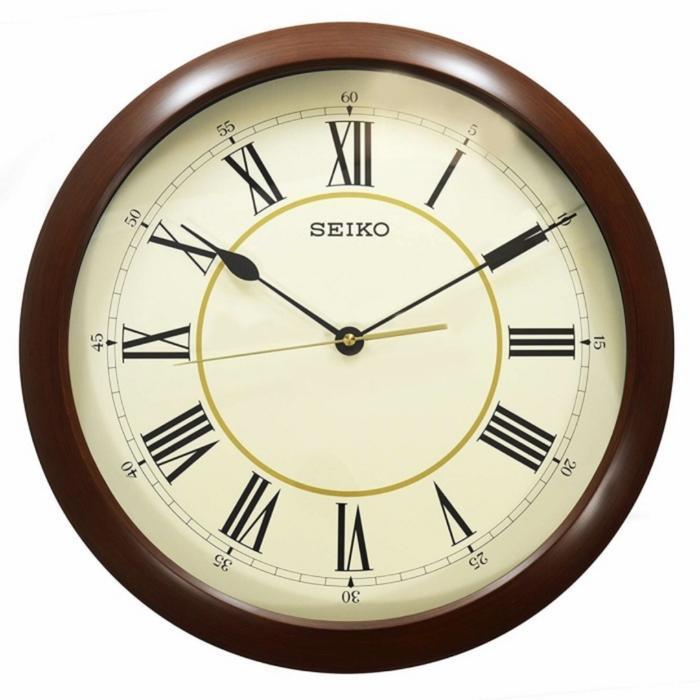 Jam Dinding Seiko QX598A Original Sweep Romawi Diameter 41cm QXA598